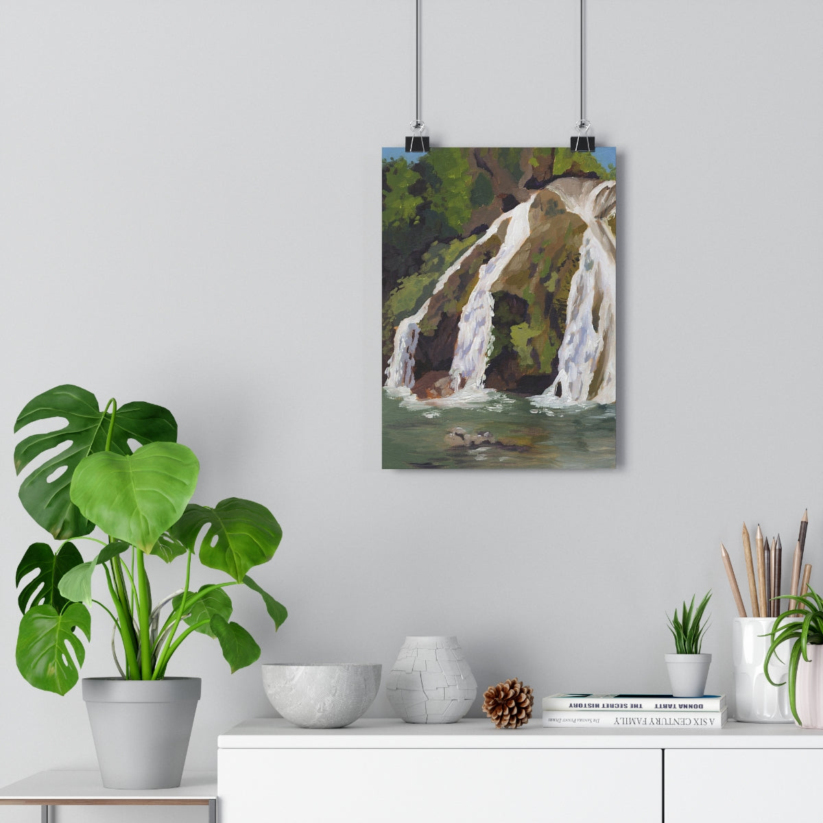 "Revived" Turner Falls, OK Giclee Print