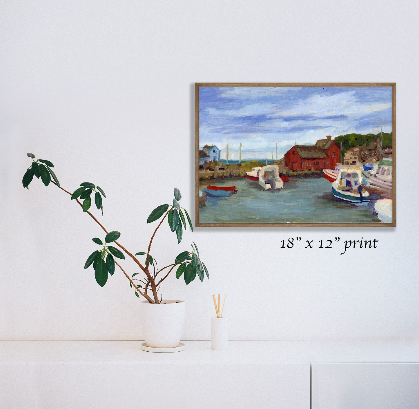 "Motif No. 1" Rockport, MA Giclée Print