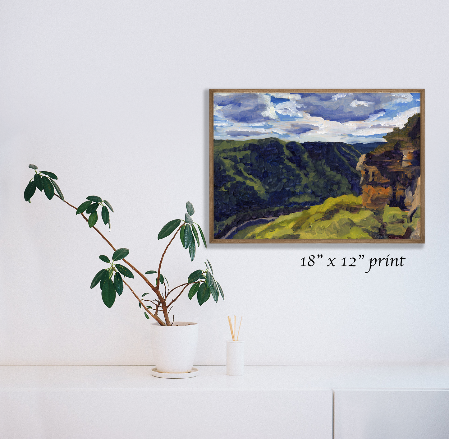 "Enjoy the Journey" New River Gorge National Park, WV Giclee Print