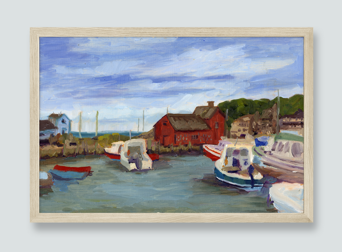 "Motif No. 1" Rockport, MA Giclée Print