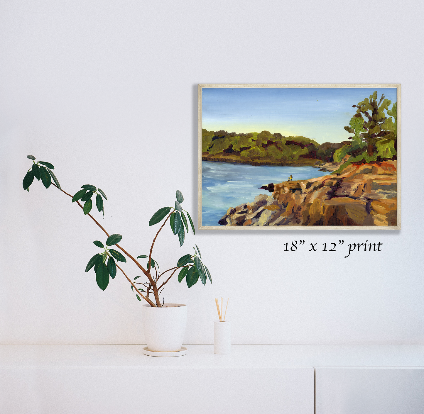 "A Moment in the Sun" Grapevine Lake, TX Giclee Print