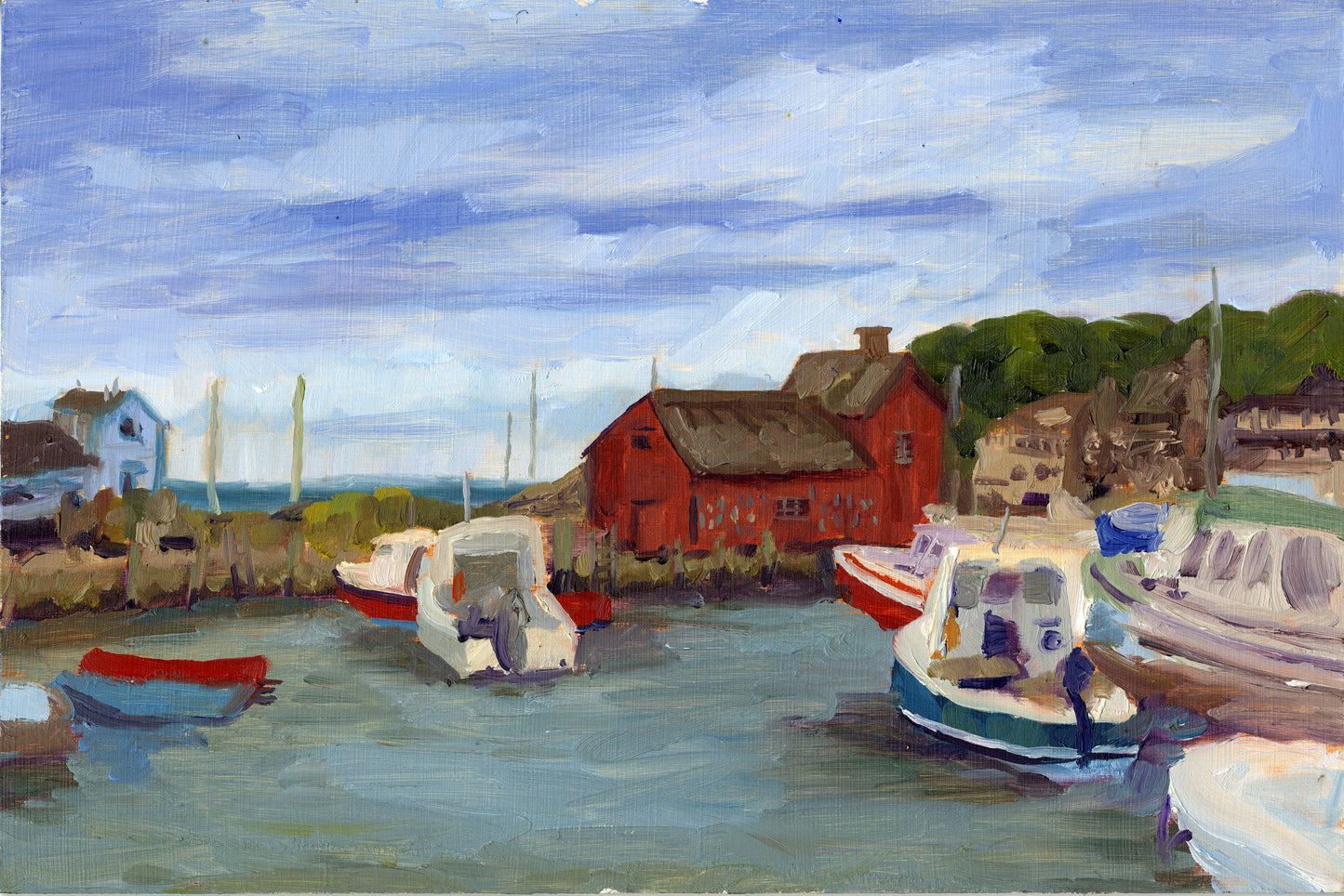 "Motif No. 1" Rockport, MA Giclée Print