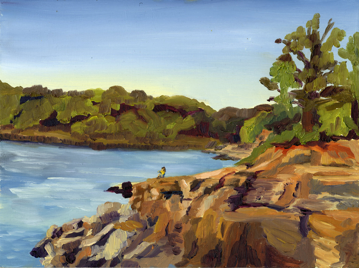 "A Moment in the Sun" Grapevine Lake, TX Giclee Print