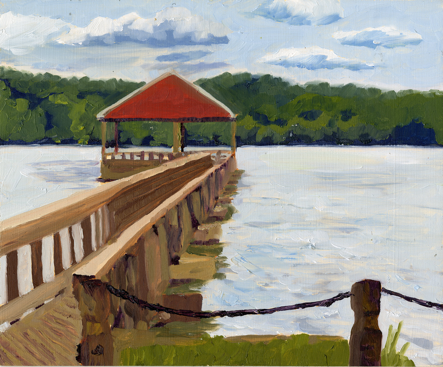 "Wonder in the Stillness" Hermitage, TN Giclee Print