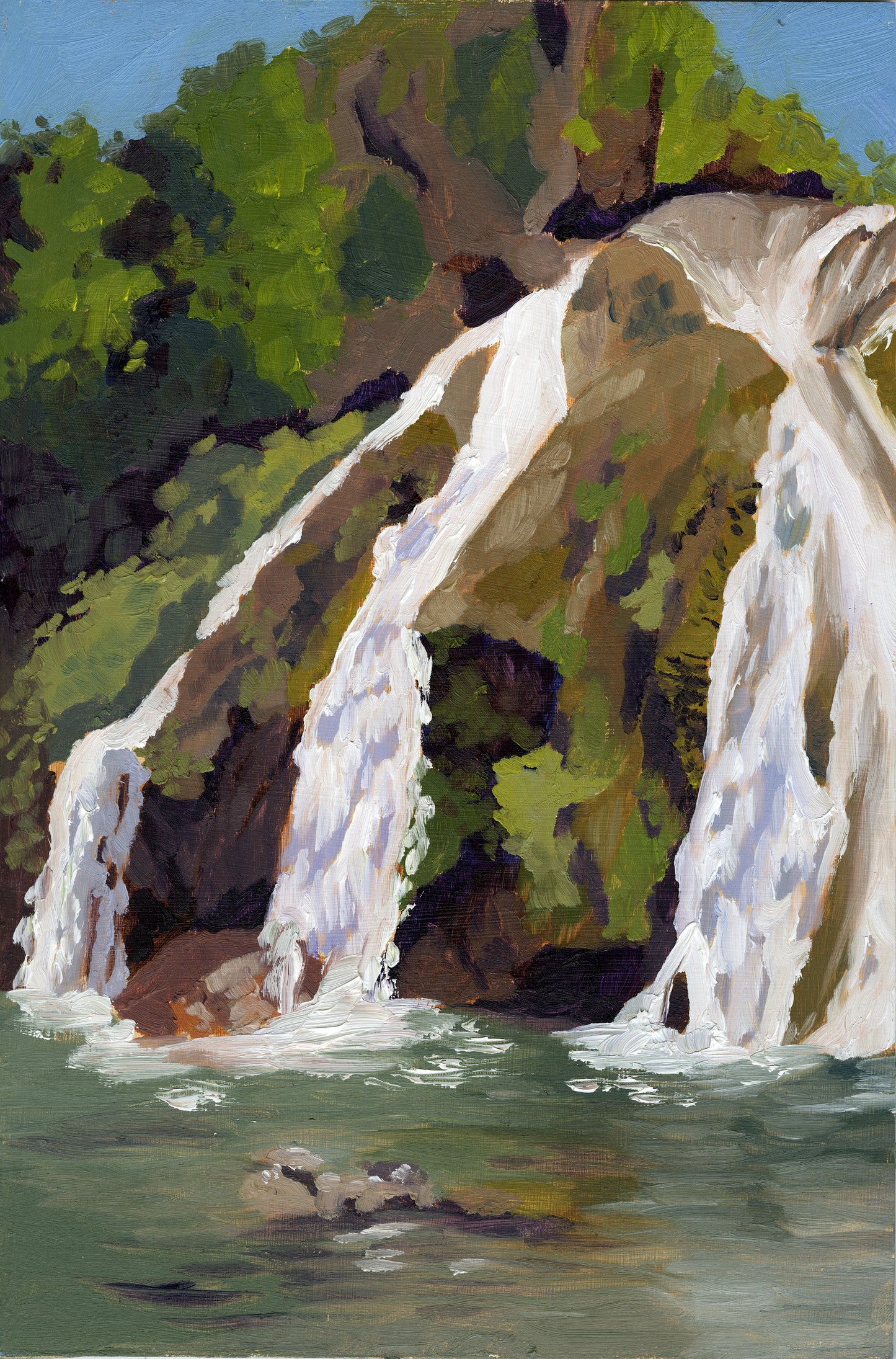 "Revived" Turner Falls, OK Giclee Print